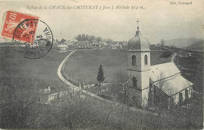 / CPA FRANCE 39 "Eglise la Chaux des Crotenay"