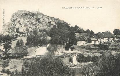 / CPA FRANCE 39 "Saint Laurent la Roche, la Roche"