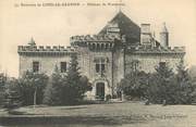 39 Jura / CPA FRANCE 39 "Environs de Lons Le Saunier, château de Frontenay"