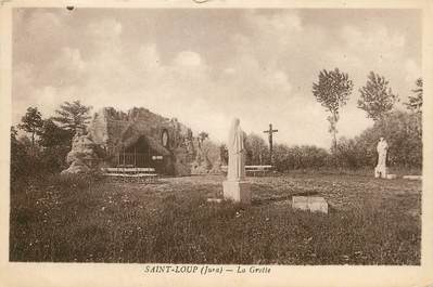 / CPA FRANCE 39 "Saint Loup, la Grotte"