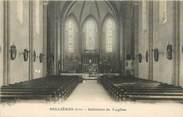 39 Jura / CPA FRANCE 39 "Sellières, intérieur de l'église"