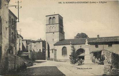 CPA FRANCE 42 "Saint Bonnet le Courreau, L'Eglise "