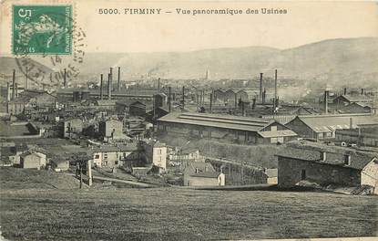 CPA FRANCE 42 "Firminy, vue panoramique des usines"