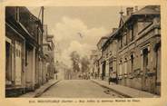72 Sarthe / CPA FRANCE 72 "Bonnetable, rue Joffre et nouveau bureau de poste"