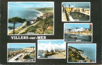 / CPSM FRANCE 14 " Villers sur Mer "