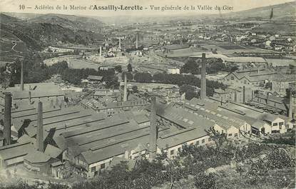 CPA FRANCE 42 "Aciéries de la Marine d'Assailly Lorette"