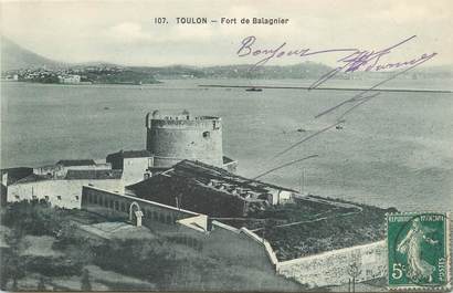 / CPA FRANCE 83 "Toulon, fort de Balagnier"