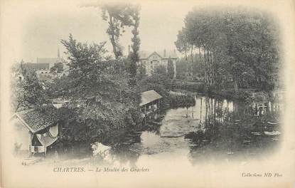 / CPA FRANCE 28 "Chartres, le moulin des Graviers"