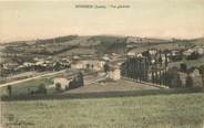 42 Loire CPA FRANCE 42 "bussières, vue générale"