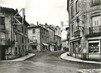 / CPSM FRANCE 43 "Retournac, angle rue de la place de l'église"