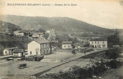 CPA FRANCE 42 "Belleroche Belmont, coteau de la gare"