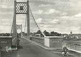 44 Loire Atlantique / CPSM FRANCE 44 "Ancenis, le nouveau pont suspendu"