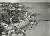 44 Loire Atlantique / CPSM FRANCE 44 "La Bernerie en Retz, plage de la Rinais et falaises de Roche Grise"