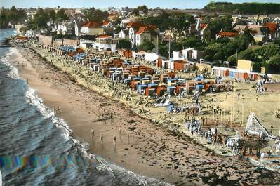 / CPSM FRANCE 44 "La Bernerie en retz, la grande plage vers la Patorie"