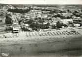 44 Loire Atlantique / CPSM FRANCE 44 "La Bernerie en retz, la grande plage, vue aérienne "