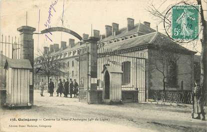 CPA FRANCE 22 "Guingamp, la caserne"