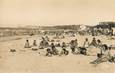 / CPSM FRANCE 64 "Hendaye Plage, la plage et les deux jumeaux"