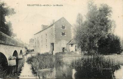 CPA FRANCE 41 "Cellettes, le Moulin"