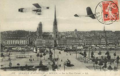 / CPA FRANCE 76 "Rouen, sur la place Carnot"