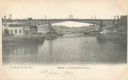 29 Finistere / CPA FRANCE 29 "Brest, pont National Fermé"