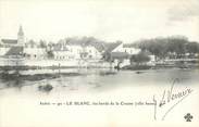 36 Indre / CPA FRANCE 36 "Le Blanc, les bords de la Creuse"