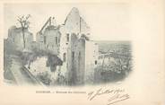 37 Indre Et Loire / CPA FRANCE 37 "Chinon, ruines du château"
