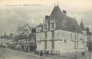 37 Indre Et Loire / CPA FRANCE 37 "Amboise, l'hôtel de ville"