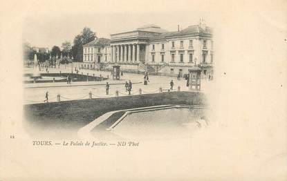 / CPA FRANCE 37 "Tours, le palais de justice"