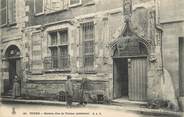 37 Indre Et Loire / CPA FRANCE 37 "Tours, maison dite de Tristan"