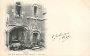 37 Indre Et Loire / CPA FRANCE 37 "Tours, cour de la maison de Tristan l'Ermite"