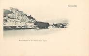 38 Isere / CPA FRANCE 38 "Grenoble, fort Rabot et la chaine des Alpes"