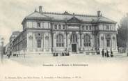 38 Isere / CPA FRANCE 38 "Grenoble, le musée et la bibliothèque"