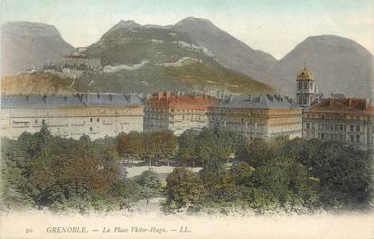 / CPA FRANCE 38 "Grenoble, la place Victor Hugo"