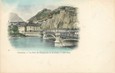 / CPA FRANCE 38 "Grenoble, le pont de l'esplanade et les forts"