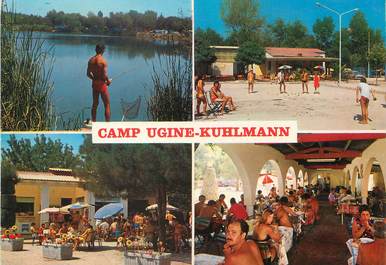 / CPSM FRANCE 06 "Mandelieu La Napoule, Camp Ugine Kuhlmann "