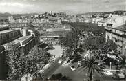 06 Alpe Maritime / CPSM FRANCE 06 "Cannes, vue générale du Suquet et un coin du port"