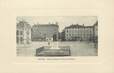 / CPA FRANCE 01 "Bourg,  place Grenette et Statue de Bichat"