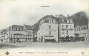 63 Puy De DÔme / CPA FRANCE 63 "La Bourboule, vue prise du boulevard de l'hôtel de ville"