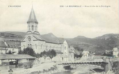 / CPA FRANCE 63 "La Bourboule, rive droite de la Dordogne "