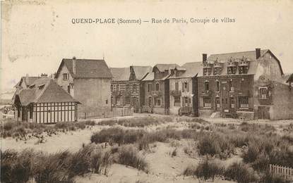 CPA FRANCE 80 "Quend Plage"