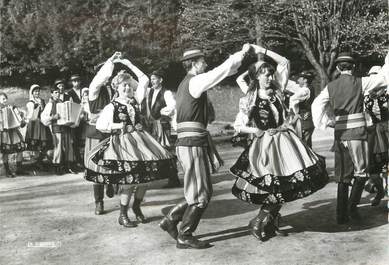 / CPSM FRANCE 25 "Sochaux Montbéliard" /  GROUPE FOLKLORIQUE