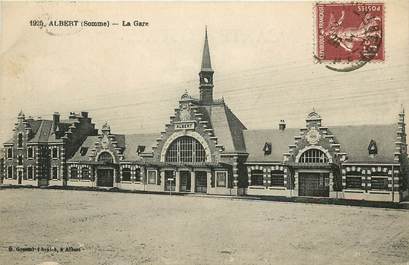 CPA FRANCE 80 "Albert, la Gare"