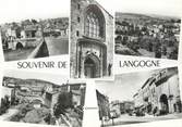 48 Lozere / CPSM FRANCE 48 "Souvenir de Langogne"