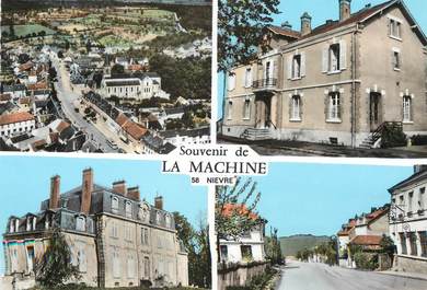 / CPSM FRANCE 58 "La Machine"