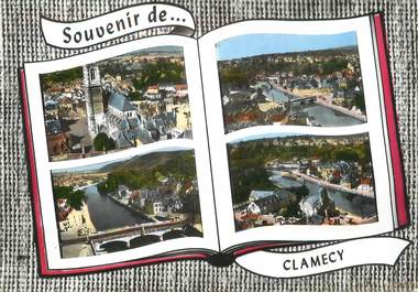 / CPSM FRANCE 58 "Clamency"