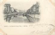 59 Nord / CPA FRANCE 59 "Lille, la Deule et le Grand Pont"