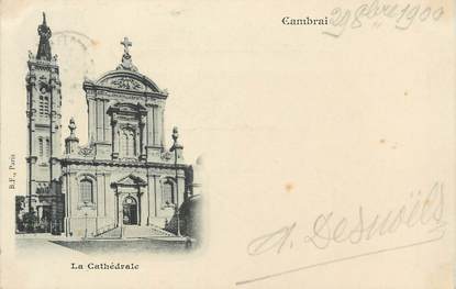 / CPA FRANCE 59 "Cambrai, la Cathédrale"