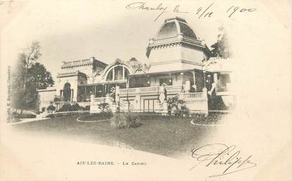 / CPA FRANCE 73 "Aix Les Bains, le casino"