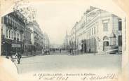 71 SaÔne Et Loire / CPA FRANCE 71 "Chalon sur Saône, bld de la république "