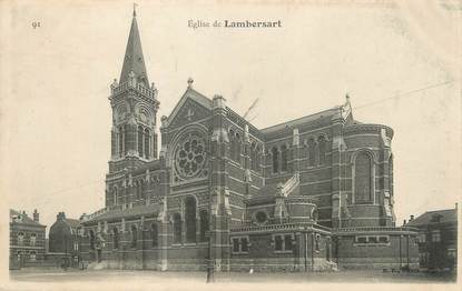 / CPA FRANCE 59 "Lambersart, église"